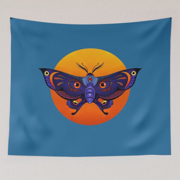 Item preview, All seeing moth designed and sold by Hannah Hibbert.
