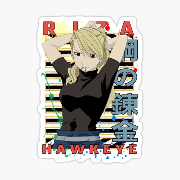 Item preview, Riza Hawkeye Full-metal alchemist brotherhood anime manga Japanese Design  | Gift T-Shirt | Anime T-Shirt designed and sold by rowenanime.