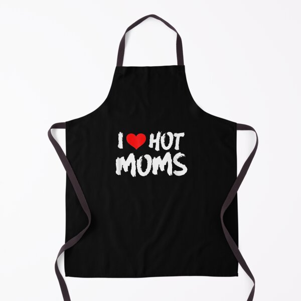 Item preview, I Love Hot Moms With Heart Graphic Hot Moms Club Gift designed and sold by mchargue12.