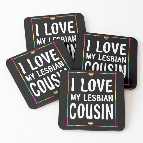 Item preview, I Love My Lesbian Cousin Happy Lgbt Month Day Sister Brother Gift  designed and sold by mchargue12.