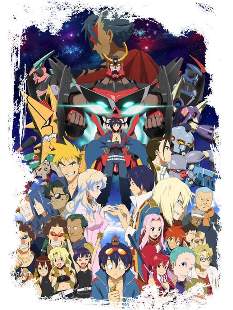 Tengen toppa gurren lagann (2007) Japanese movie poster