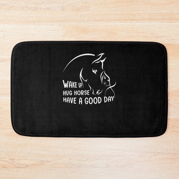 Item preview, Wake Up Hug Horse Have A Good Day Horse Lover Gift  designed and sold by mchargue12.