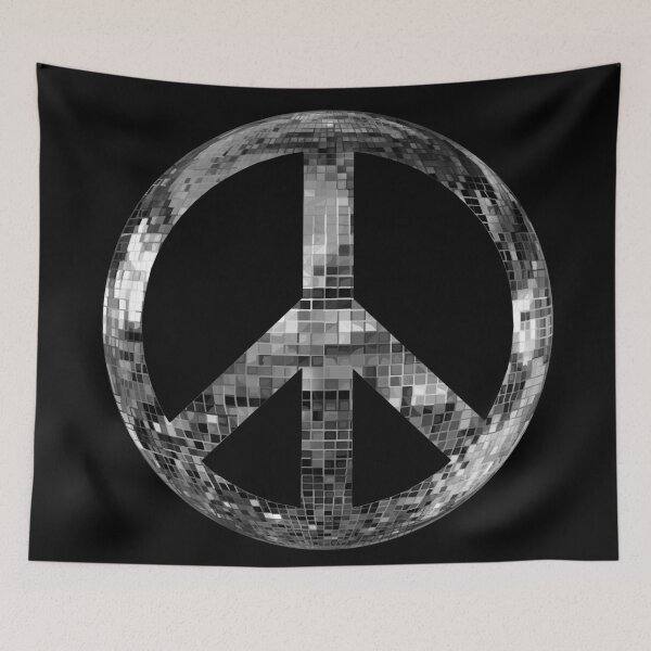 Item preview, Disco Peace Sign designed and sold by Deborah Camp.