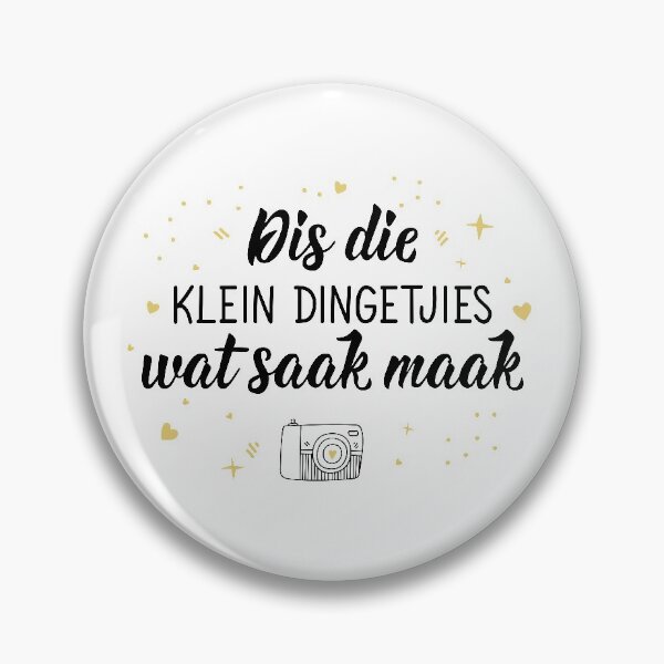Item preview, These are little things that matter - Afrikaans text. Lettering.  designed and sold by pidzam4e.