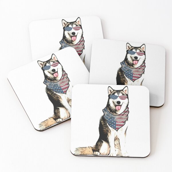 Item preview, Patriotic husky  designed and sold by mclaurin612.