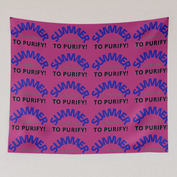 Item preview, SUMMER is a great time To PURIFY! designed and sold by Asherseven.