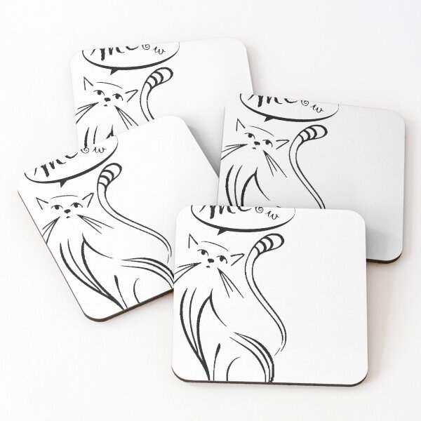 Item preview, gato miau designed and sold by HiChois.