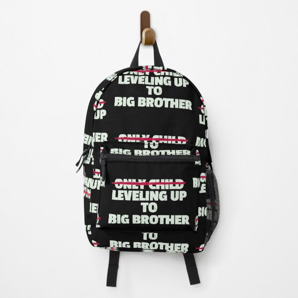 Item preview, only child leveling up to big brother designed and sold by whatsyokidswear.
