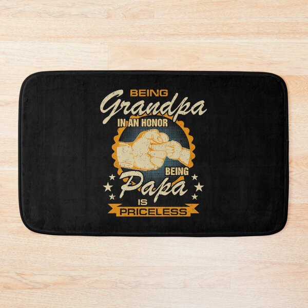 Item preview, Being Grandpa Is An Honor Being Papa Is Priceless Best Dad designed and sold by learkemili.