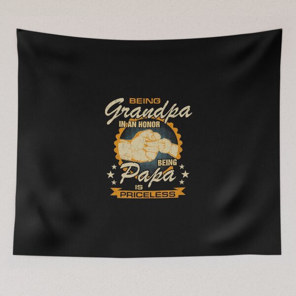 Item preview, Being Grandpa Is An Honor Being Papa Is Priceless Best Dad designed and sold by learkemili.
