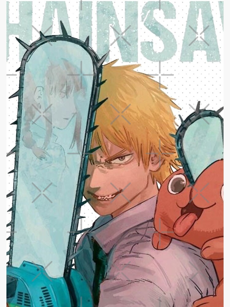 "Chainsaw Man Cover Chainsaw Man" Spiral Notebook for Sale by Anime