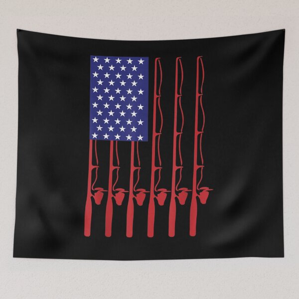 Item preview, Fathers Day Fishing Flag Gift  designed and sold by mchargue12.