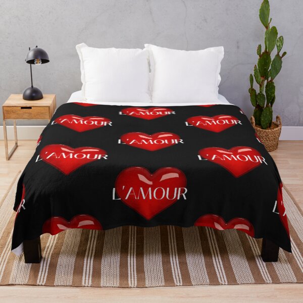 Item preview, L'AMOUR, LOVE HEART, HEART MEME, FRENCH LOVE, ROMANTIC MEME, designed and sold by R B Chrystal.