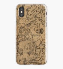 Vintage Map of Mexico (1600) iPhone Case