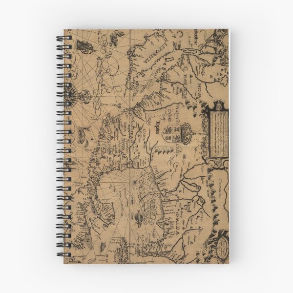 Item preview, Vintage Map of Mexico (1600) designed and sold by BravuraMedia.