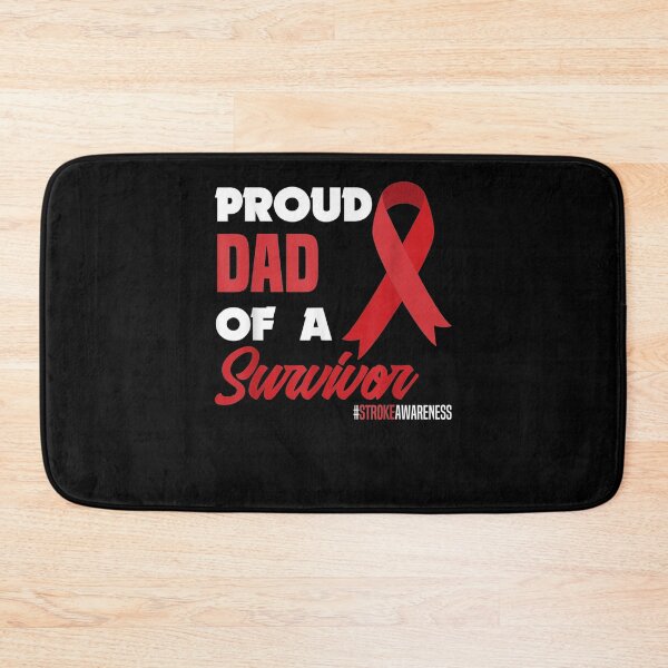 Item preview, Mens Proud Dad Of A Survivor Stroke Warrior Stroke Awareness Gift  designed and sold by mchargue12.