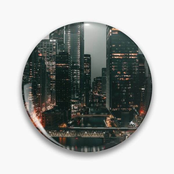 Item preview, Skyline Nighttime | Ciudad, Paisaje Urbano, Tarde designed and sold by QShore.