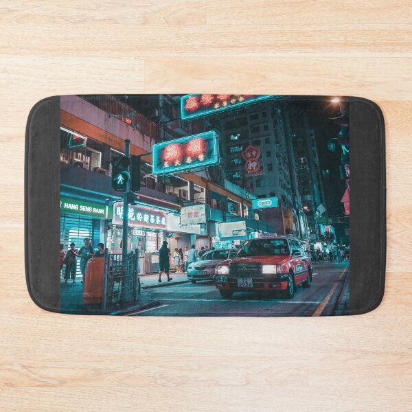 Item preview, Hong Kong Nighttime | Road, Street, China designed and sold by QShore.