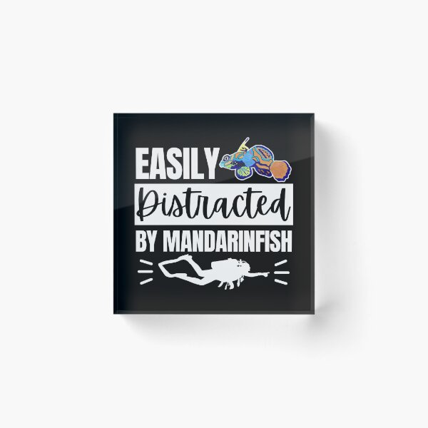 Item preview, Easily Distracted By Mandarinfish designed and sold by StudioAquaLumos.