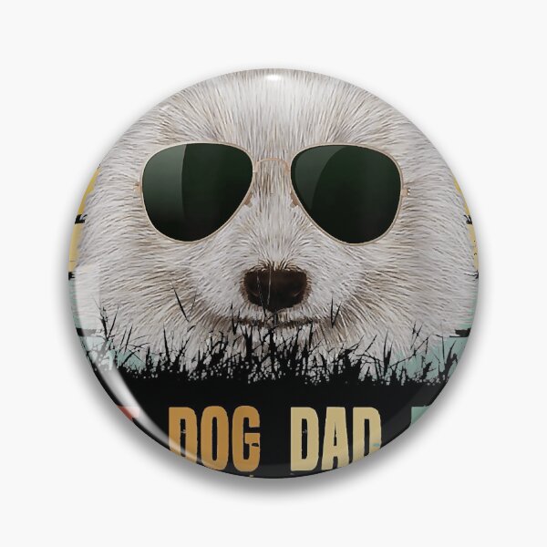 Item preview, Mens Vintage Best Dog Dad Ever Samoyed Tshirt Fathers D designed and sold by IsraelCastro.