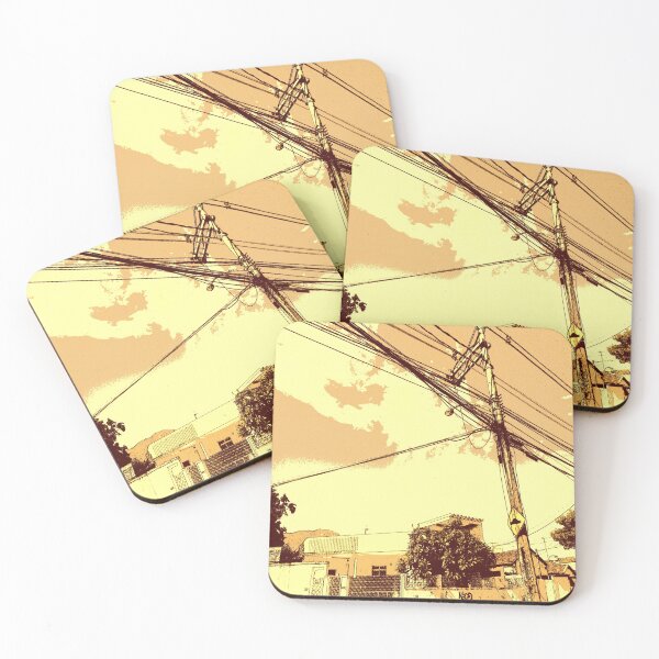Item preview, Electricity Pole in Rio de Janeiro designed and sold by RioCariocaClub.