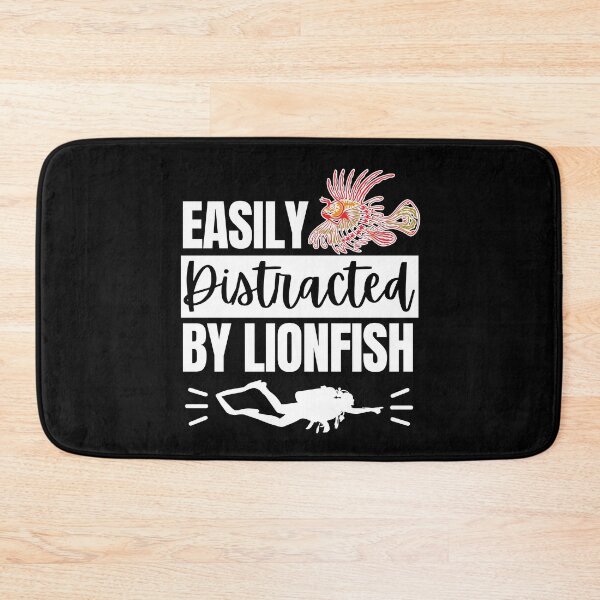 Item preview, Easily Distracted By Lionfish designed and sold by StudioAquaLumos.