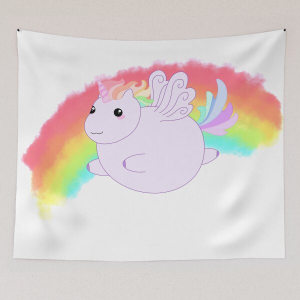 Item preview, Majestic Chubby Unicorn designed and sold by Lulean01.