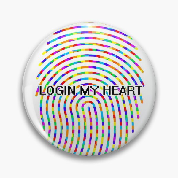 Item preview, LOGIN MY HEART, fingerprint designed and sold by HiChois.