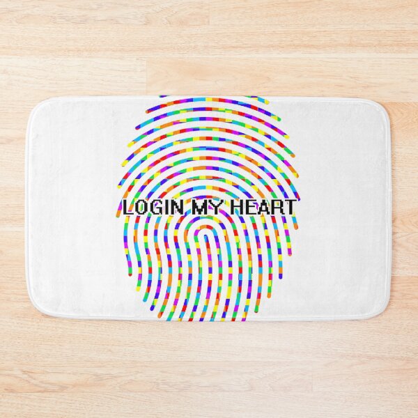 Item preview, LOGIN MY HEART, fingerprint designed and sold by HiChois.