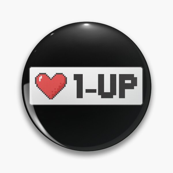 Item preview, 1-UP | Free Life | Video Game Design designed and sold by WhatThePop.
