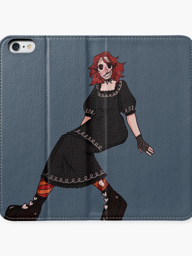 Ruby Gloom Purple Wallpaper iPhone Wallet for Sale by Jessykosis