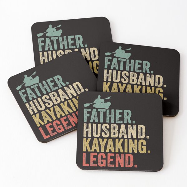 Item preview, Kayaking dad legend retro vintage fathers day gift  designed and sold by Majesticoo.