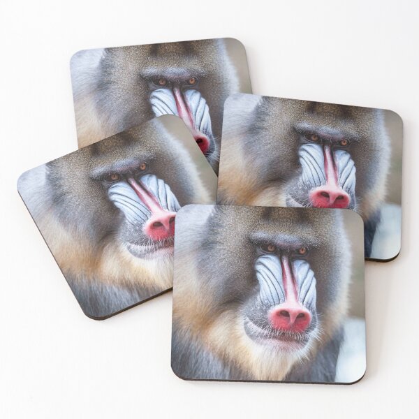 Item preview, colorful mandrill designed and sold by Ingo Gerlach.