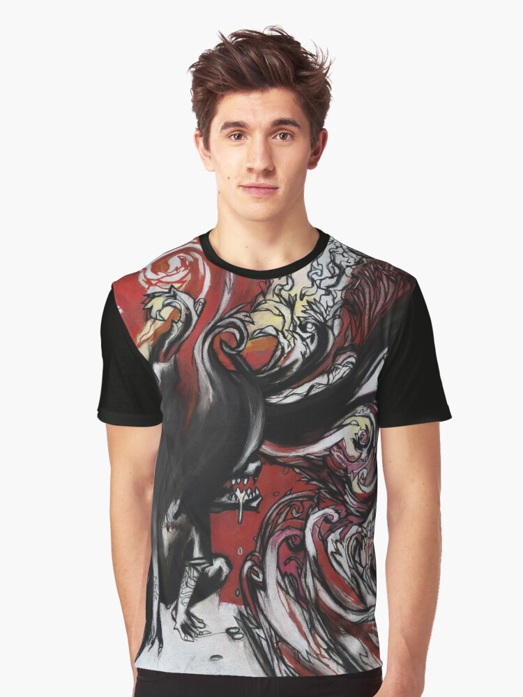 Thumbnail 1 of 5, Graphic T-Shirt, Lovely Beast designed and sold by junkohanhero.