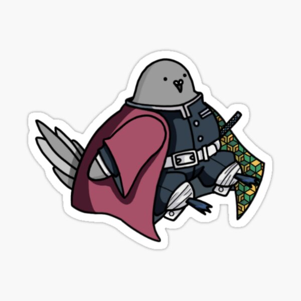Tomioka sitting pigeon Sticker