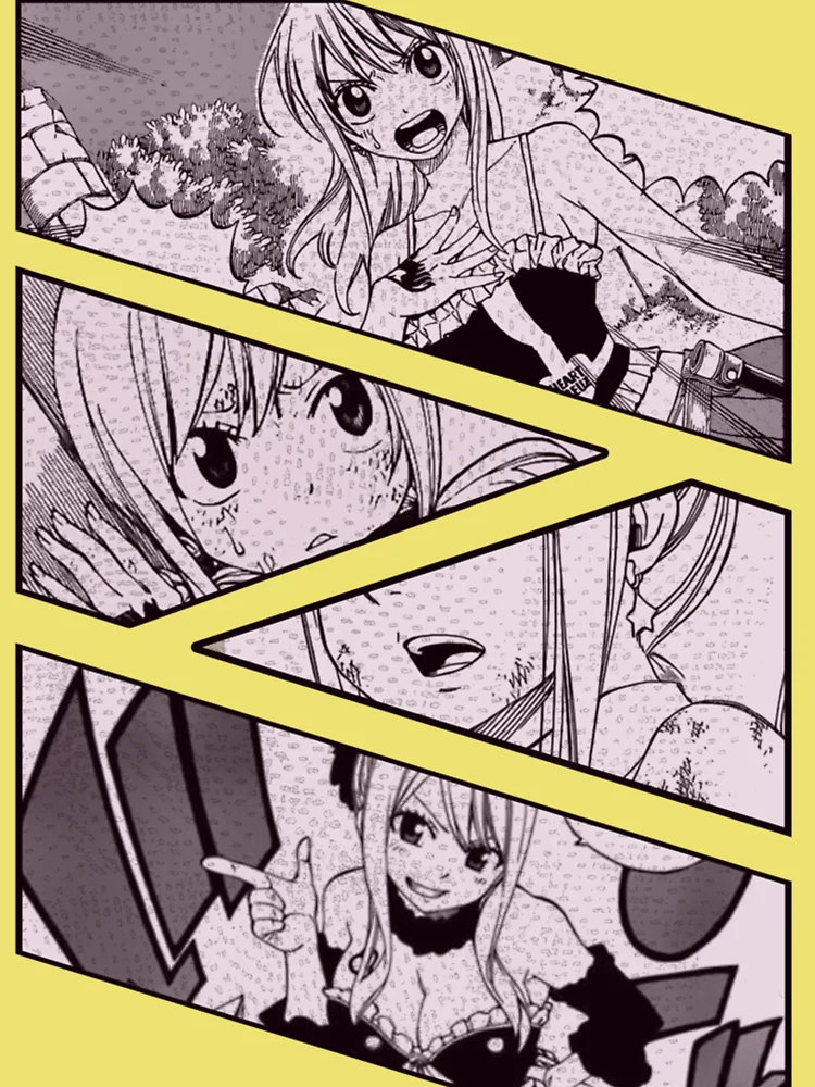 Lucy ♡ Fairy tail 100 Years Quest (64) Colored by me ~ #anime #manga # fairytail #fairytail100yearsquest #lucy #lucyheartfilia…