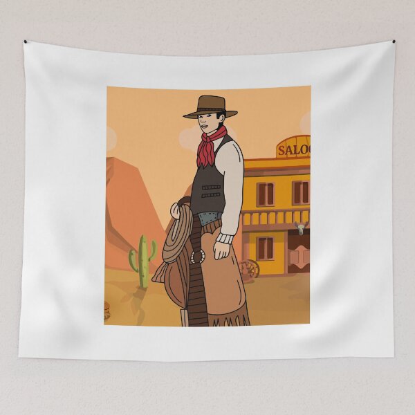 Item preview, Retro Wild West Cowboys Rodeo designed and sold by flofin.