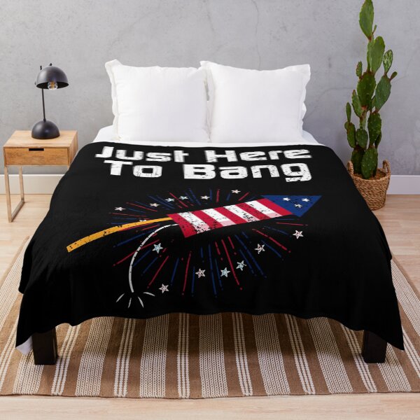 Item preview, Just Here To Bang 4th Of July  designed and sold by Djoness.