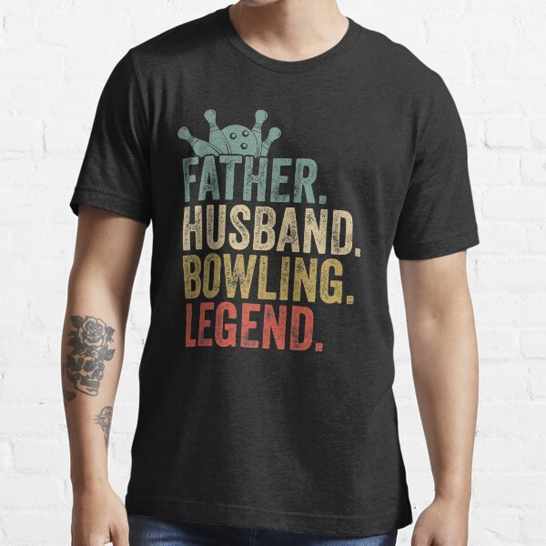 "Dad Bowling legend retro vintage fathers day gift " Tshirt for Sale