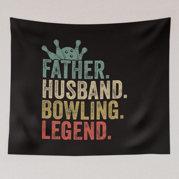 Item preview, Dad Bowling legend retro vintage fathers day gift  designed and sold by Majesticoo.