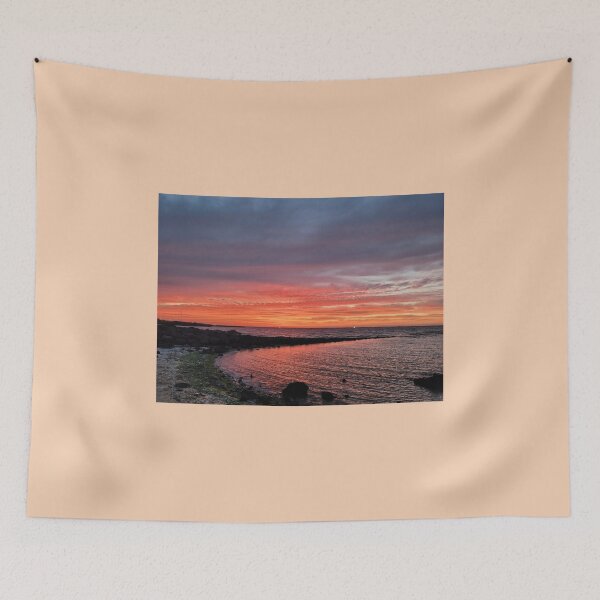 Item preview, Sunset view of the eastern sea beach of Jeju, Jeju Island.Korea. designed and sold by human8891.