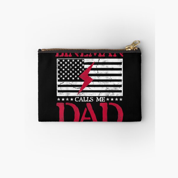 Item preview, My Favorite Lineman Calls Me Dad USA flag gift fathers day designed and sold by IsraelCastro.