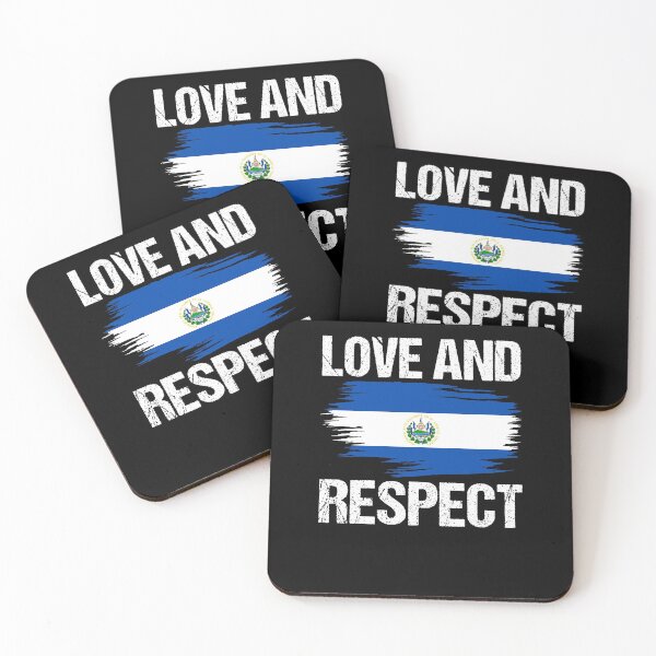 Item preview, Love And Respect Salvadoreño El Salvador Salvadorian designed and sold by Nessshirts.