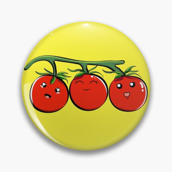 Item preview, Too cute cherry tomato kawaii | vegetable illustration designed and sold by Kobono90.