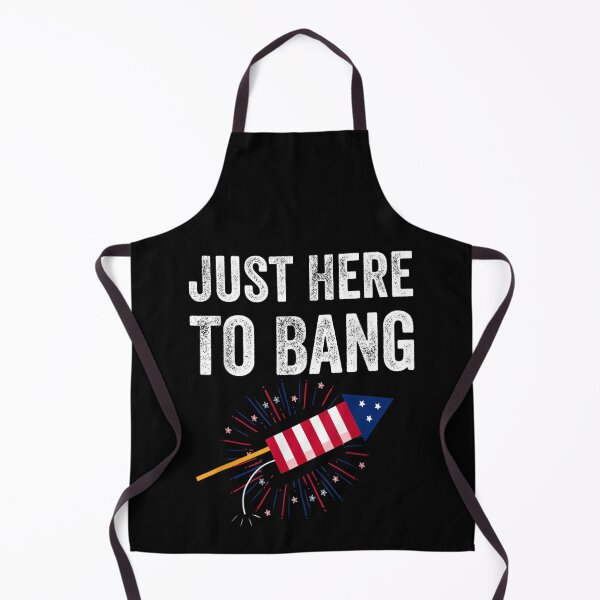 Item preview, Funny Fourth of July 4th of July I'm Just Here To Bang designed and sold by RanirO.