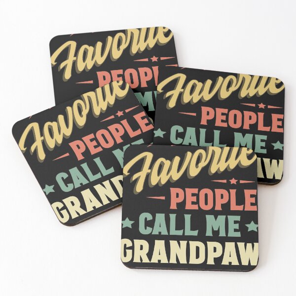 Item preview, My Favorite People Call Me Grandpaw Vintage Fathers Day Sw designed and sold by IsraelCastro.