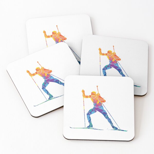 Item preview, Watercolor Biathlon designed and sold by Nodirama.
