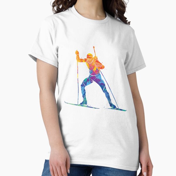 Item preview, Watercolor Biathlon designed and sold by Nodirama.