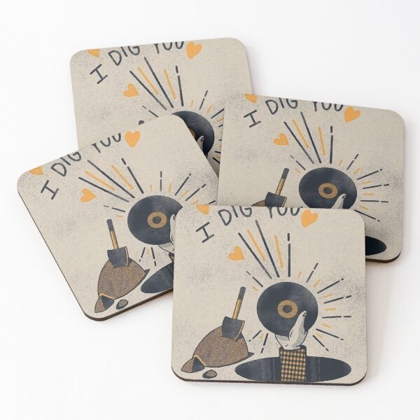 Item preview, I DIG YOU (vinyl edition) designed and sold by nemwiper.