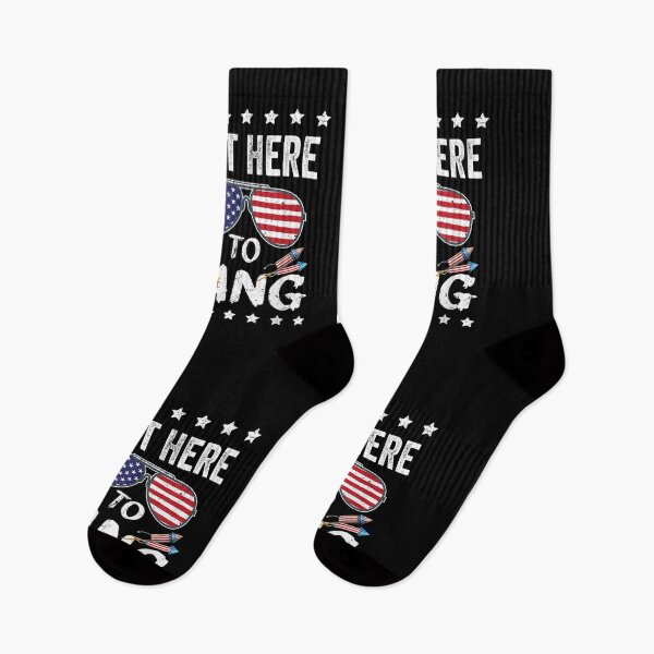 Item preview,   Funny Fourth of July 4th of July I'm Just Here To Bang designed and sold by RanirO.